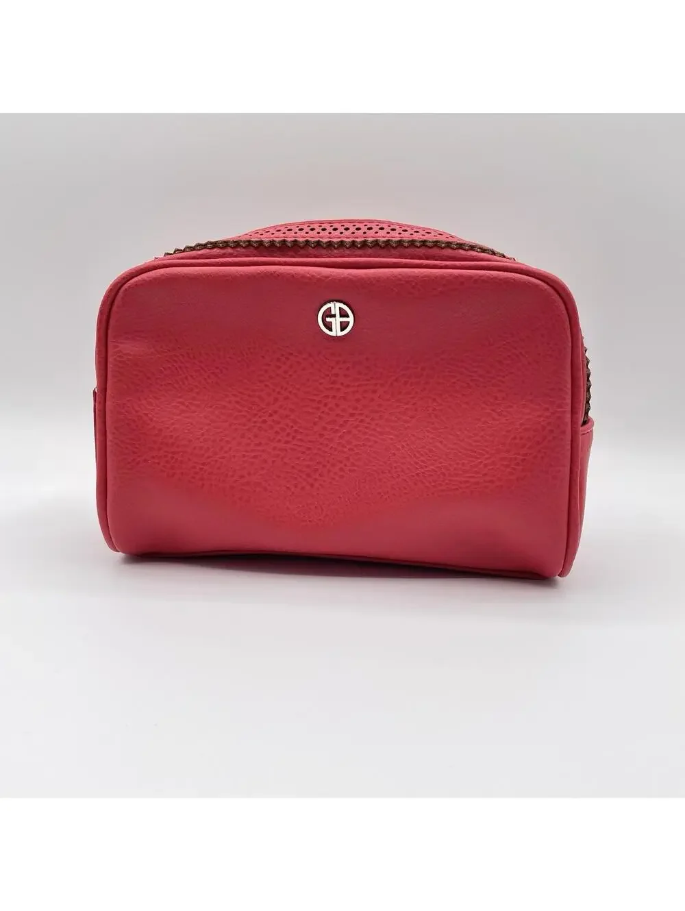 Giani Bernini Red Cosmetic Travel Bag 8